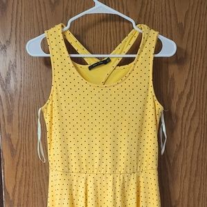 Doe and Rae yellow dress